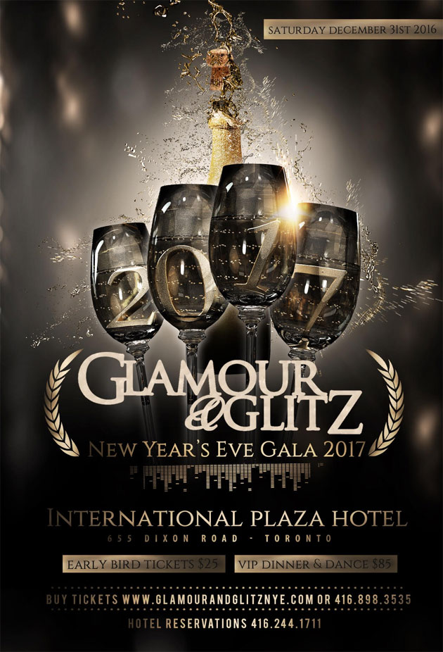 Canada’s #1 New Years Eve Gala Ticket Alert! Glamour & Glitz New Year’s ...