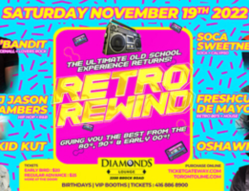 This Saturday – RETRO REWIND @ Diamonds Lounge
